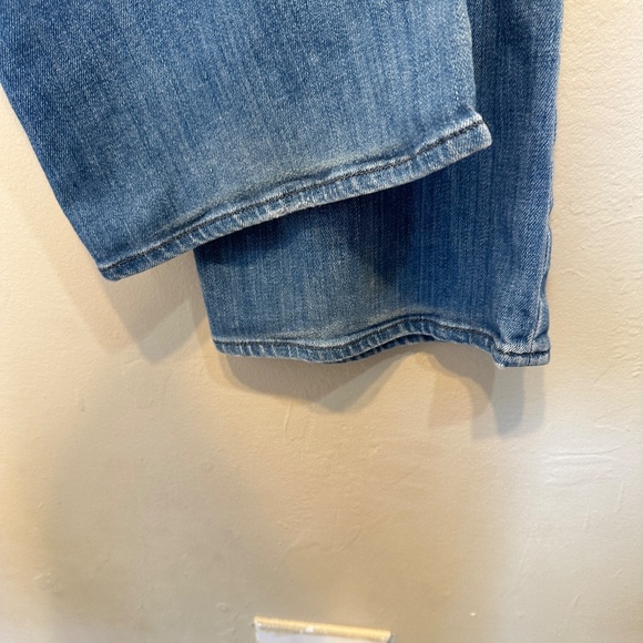 Paper Denim & Cloth Brigette Floral Pocket Stitching Flared Boho Bootcut Jeans - Picture 5 of 12